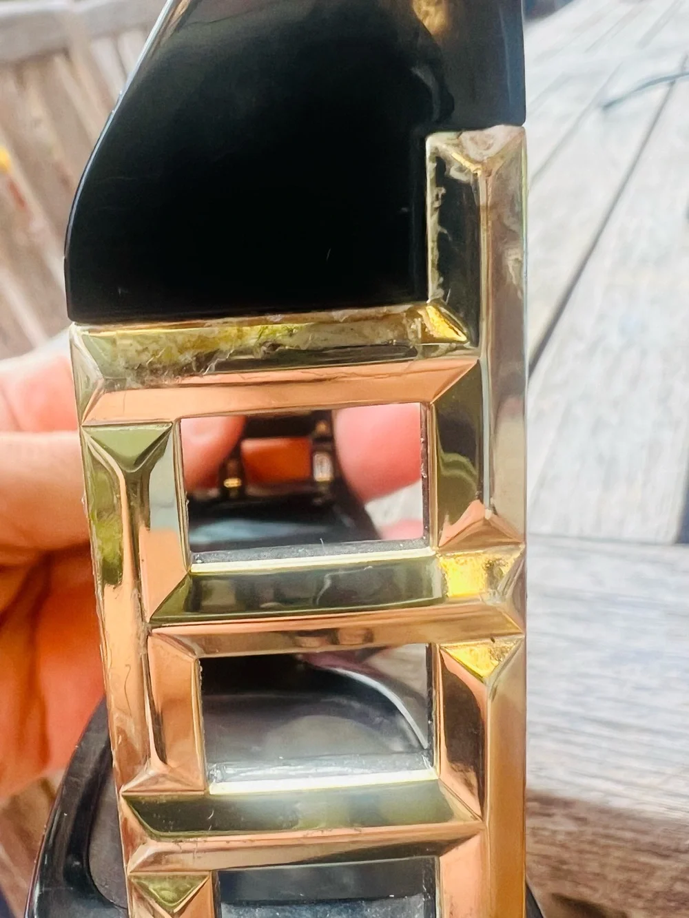 Retro Tiffany & Co perfect lenses Sunglasses with Gold Geometric Accent